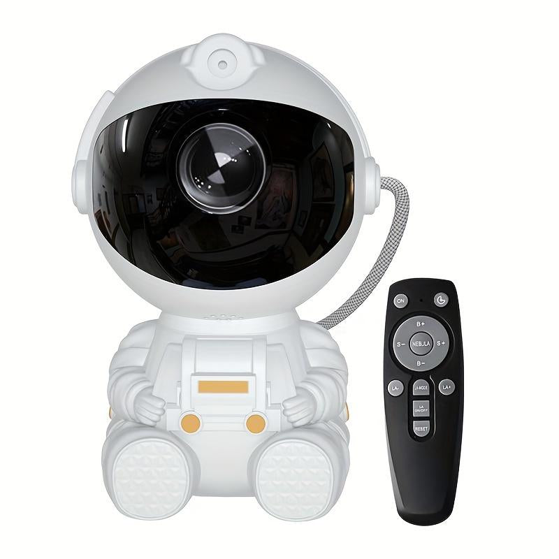 Flower Dance Astronaut Projection Lamp Brighter，Powered by USB with Type-C Interface and Comes with a Remote Control,360°Rotatable Head,Suitable for E-Sports Rooms Home Theaters Couple'S Bedrooms Stage Lighting Back to School Sale Tiktokshopbacktoschool