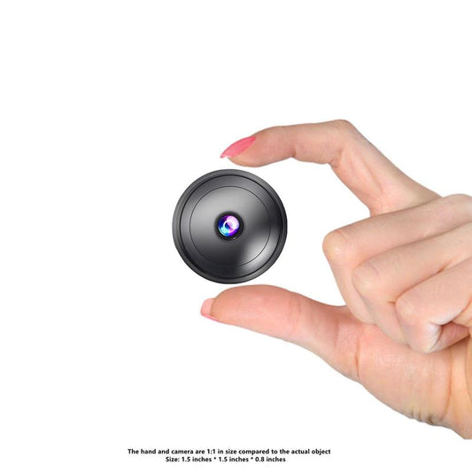 Hidden Camera with Audio/Video Mini Small Spy Cameras for Home Indoor Use Cam Night Vision and Motion Detection Baby Monitor Wireless Outdoor Nanny Espias Ocultas 360° Wifi Security Secret 2 Clock Wifi Micro Bedroom Pequeñas Surveillance